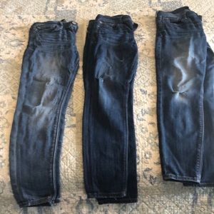 3 PAIRS-Express mid rise legging jeans